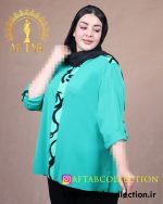 شومیز الیزا پشت پیلی سایزبزرگ