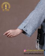 مانتو کوتاه جفت دکمه سایزبزرگ