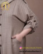 مانتو چهاردکمه لوئیز سایزبزرگ آستین