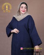 مانتو نیش دوزی لنین ژاکارد سایزبزرگ