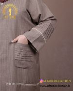 مانتو نیش دوزی لنین ژاکارد سایزبزرگ