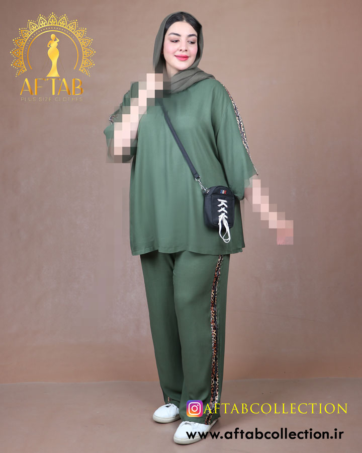 ست اسپرت پلنگی برموندا سایزبزرگ