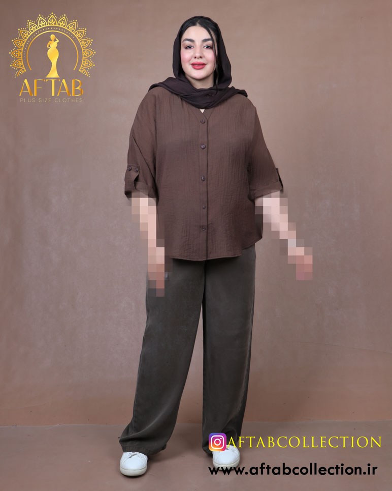 مانتو پری ساوایا شیشه ای سایزبزرگ