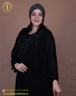 پیراهن منجوق دوزی هلال سایزبزرگ