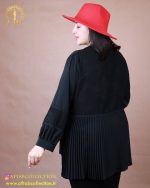 شومیز پشت پلیسه فکورا الیزا سایزبزرگ نما پشت