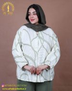 مانتو زنجیری ترک سایزبزرگ