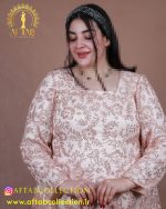 پیراهن مجلسی تور گل سایزبزرگ