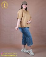 تیشرت باکسی منگو سایزبزرگ