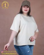 تیشرت باکسی ساده سایزبزرگ