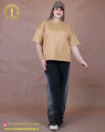 تیشرت باکسی ساده سایزبزرگ