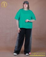 تیشرت باکسی ساده سایزبزرگ