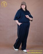 ست پولوشرت مغزی دوزی سایزبزرگ 7118 - Image 9