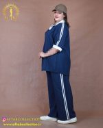 ست پولوشرت سوفیا ژاکارد سایزبزرگ