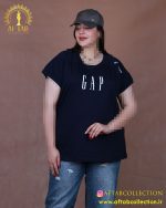 تیشرت لانگ گپ آستین سرخود سایزبزرگ