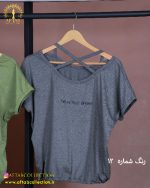 تیشرت ضربدری سایزبزرگ