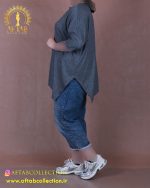 تیشرت پایین مثلثی ساده سایزبزرگ