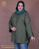 مانتو لوئیز پاگون دار سایزبزرگ
