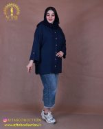 مانتو لوئیز پاگون دار سایزبزرگ