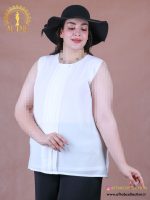 تاپ حریر جلو پیلی سایزبزرگ