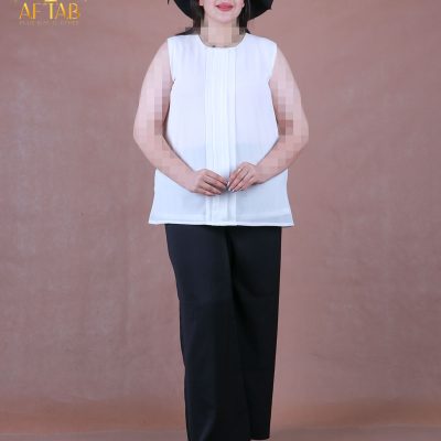 تاپ حریر جلو پیلی سایزبزرگ