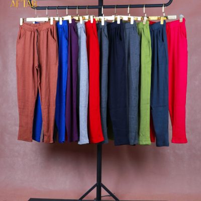 شلوار راحتی کبریتی سایزبزرگ