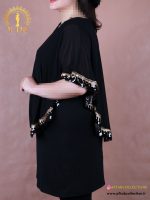 پیراهن مجلسی پولک شنلی سایزبزرگ