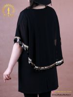 پیراهن مجلسی پولک شنلی سایزبزرگ