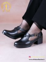 کفش اداری بغل کش رکاب دار پابزرگ