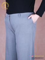 شلوار بگ ساده پشت کش سایزبزرگ