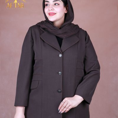 کت بزیاق بغل مغزی ساده سایزبزرگ