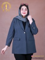 کت دیپلمات درشت تک دکمه سایزبزرگ