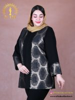 مانتو کرپ مروارید سایزبزرگ