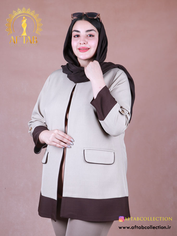 کت بزیاق ترکیبی سایزبزرگ
