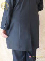 ست مانتو و شلوار اداری یقه انگلیسی سایزبزرگ