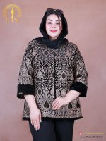 مانتو مجلسی مخمل سوزندوزی سایزبزرگ