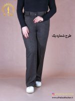 شلوار کتان سیلک پلنگی سایزبزرگ