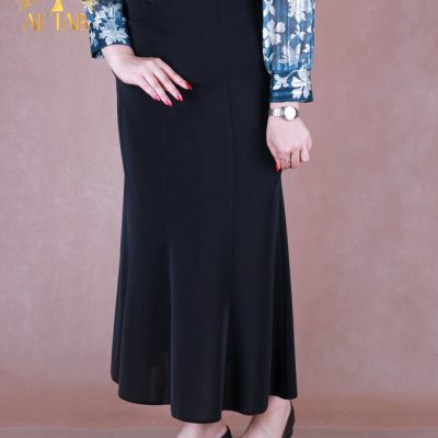 دامن ماکسی کرپ کش سایزبزرگ