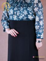 دامن ماکسی کرپ کش سایزبزرگ