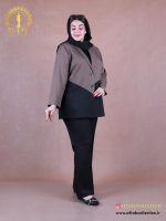 کت و شلوار ترکیبی بزیاق سایزبزرگ