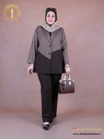 کت و شلوار ترکیبی بزیاق سایزبزرگ