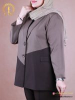کت و شلوار ترکیبی بزیاق سایزبزرگ