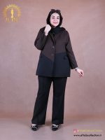 کت و شلوار ترکیبی بزیاق سایزبزرگ