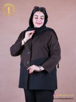 کت و شلوار ترکیبی بزیاق سایزبزرگ