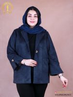 پالتو سوییت دکمه طلایی سایزبزرگ