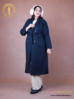 بارانی ژیله دار بلند سایزبزرگ