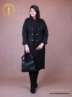 بارانی ژیله دار بلند سایزبزرگ