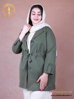 بارانی کتان زارا سایزبزرگ
